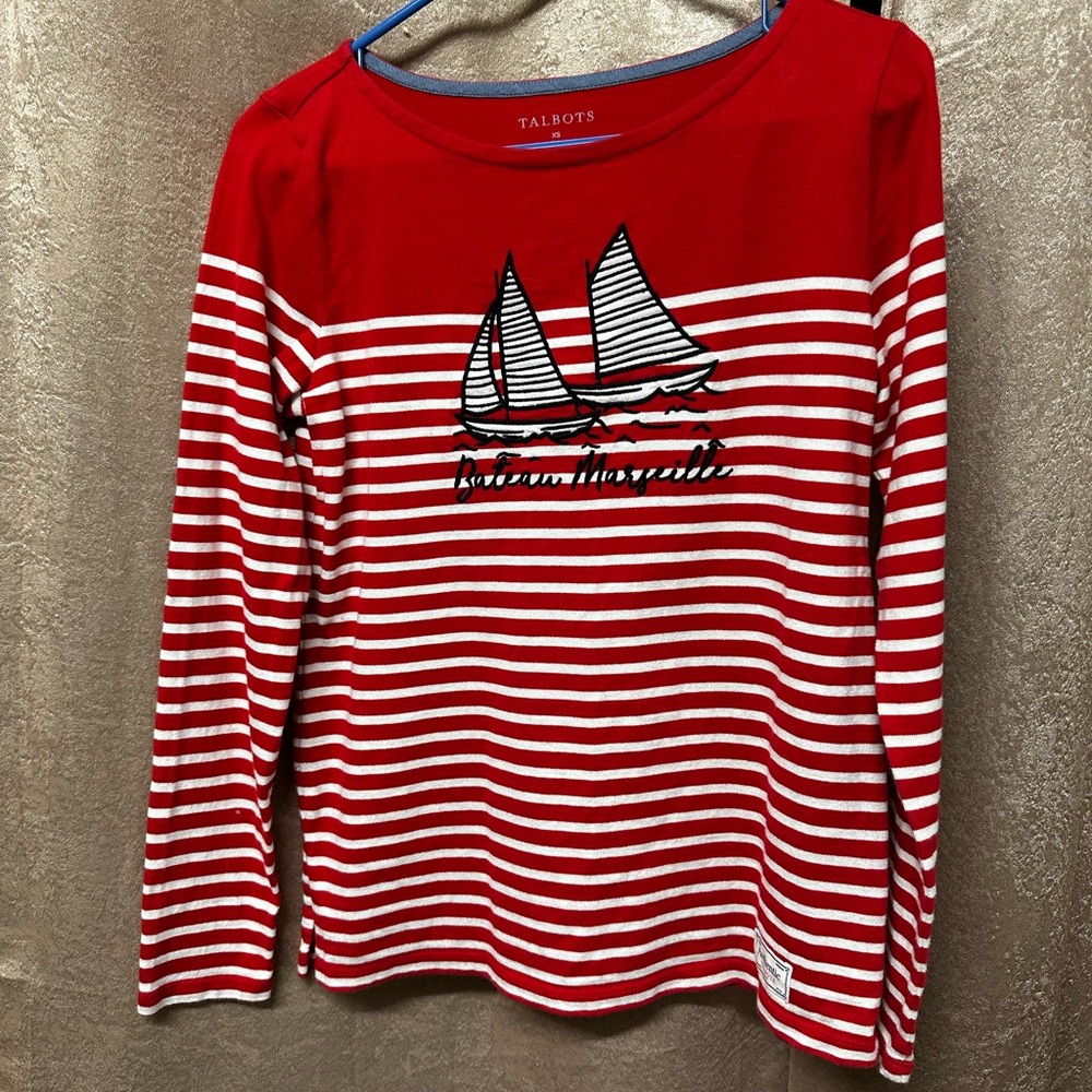 Talbots size XS gently used long sleeve shirt.